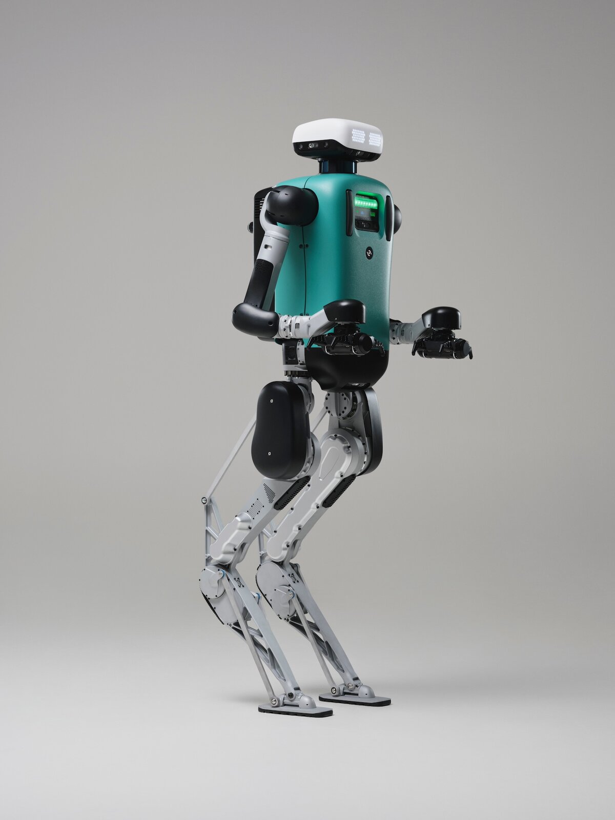 Agility Digit, humanoïde bipède en entrepôt